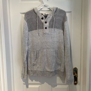 Men’s Never Lose Hedge gray knit hoodie